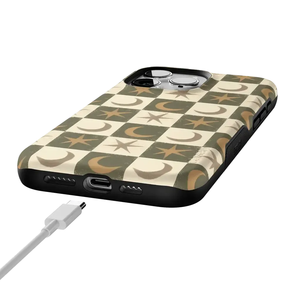 Mystic Moonstar | Green Celestial Case - Bansusa