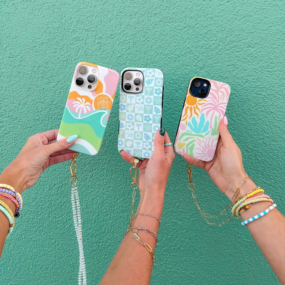 Paperclip Chain Wristlet Phone Chain | Pura Vida x Bans - Bansusa