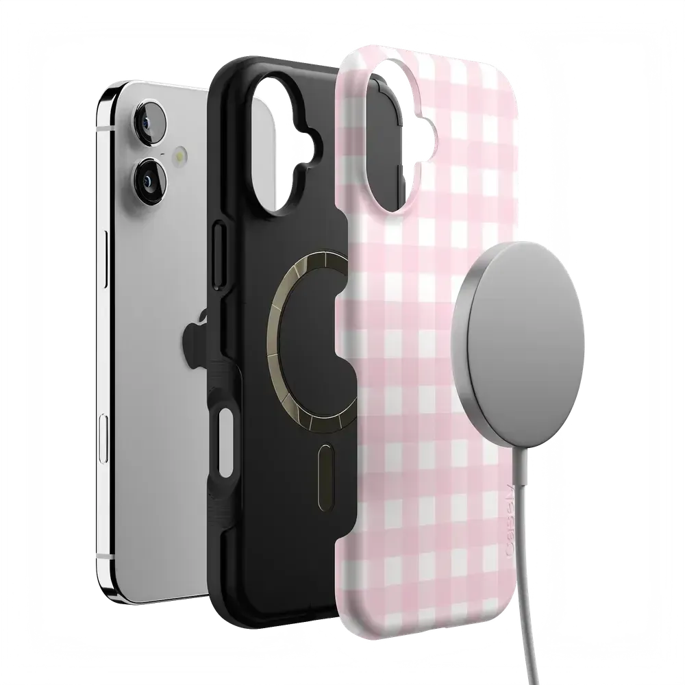 Pink Plaid | Sunday Best Case - Bansusa