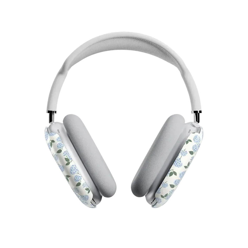 Nantucket Cottage | Blue Hydrangea AirPods Max Case - Bansusa