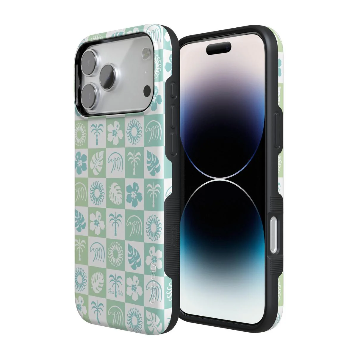 Coastal Checkers | Pura Vida Case - Bansusa