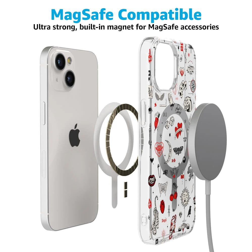 Not a Phase | Clear Flash Tattoo Case - Bansusa