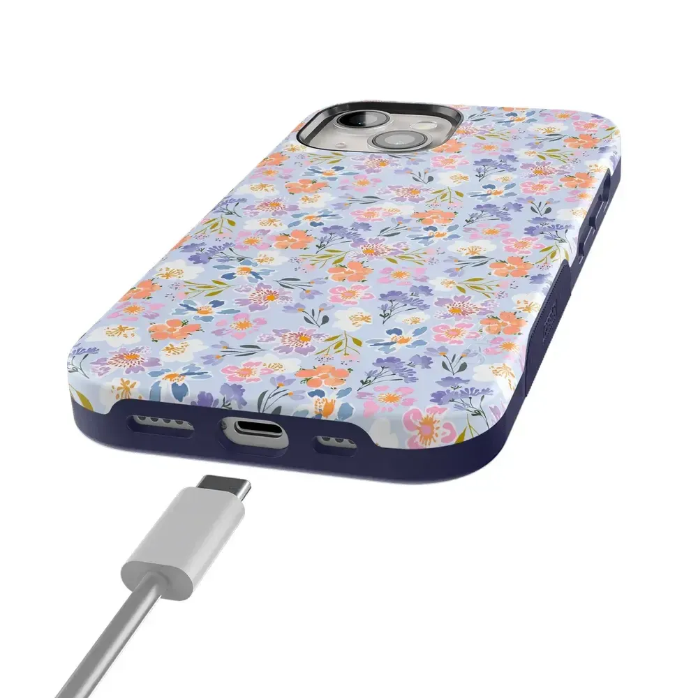 Poppy Meadows | Pastel Floral Case - Bansusa