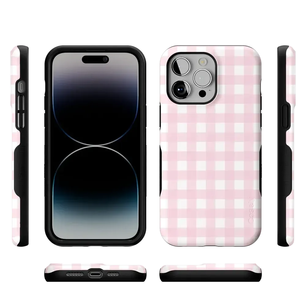Pink Plaid | Sunday Best Case - Bansusa