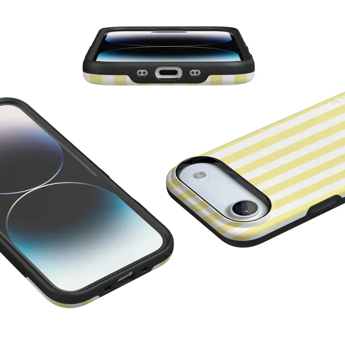 Butter Yellow Stripes | Sunday Best Case - Bansusa