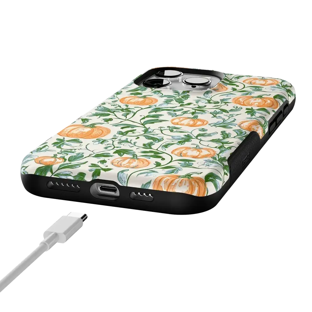 Pumpkin Patch | Green Vines Case - Bansusa