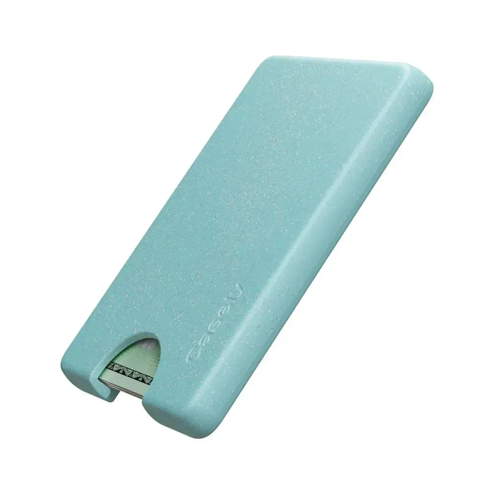 Aquamarine | Ocean Blue Shimmer MagWallet - Bansusa