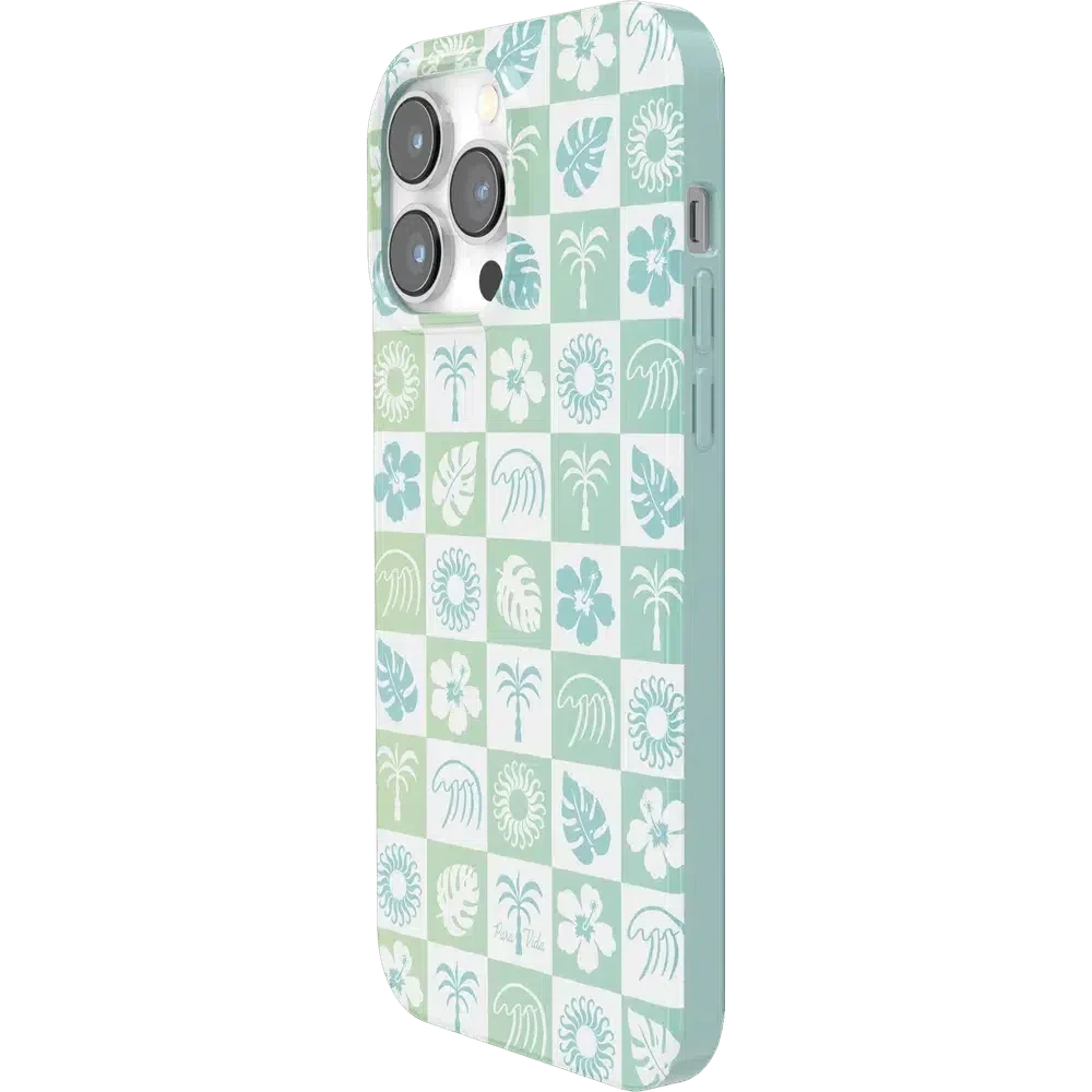 Coastal Checkers | Pura Vida Case - Bansusa