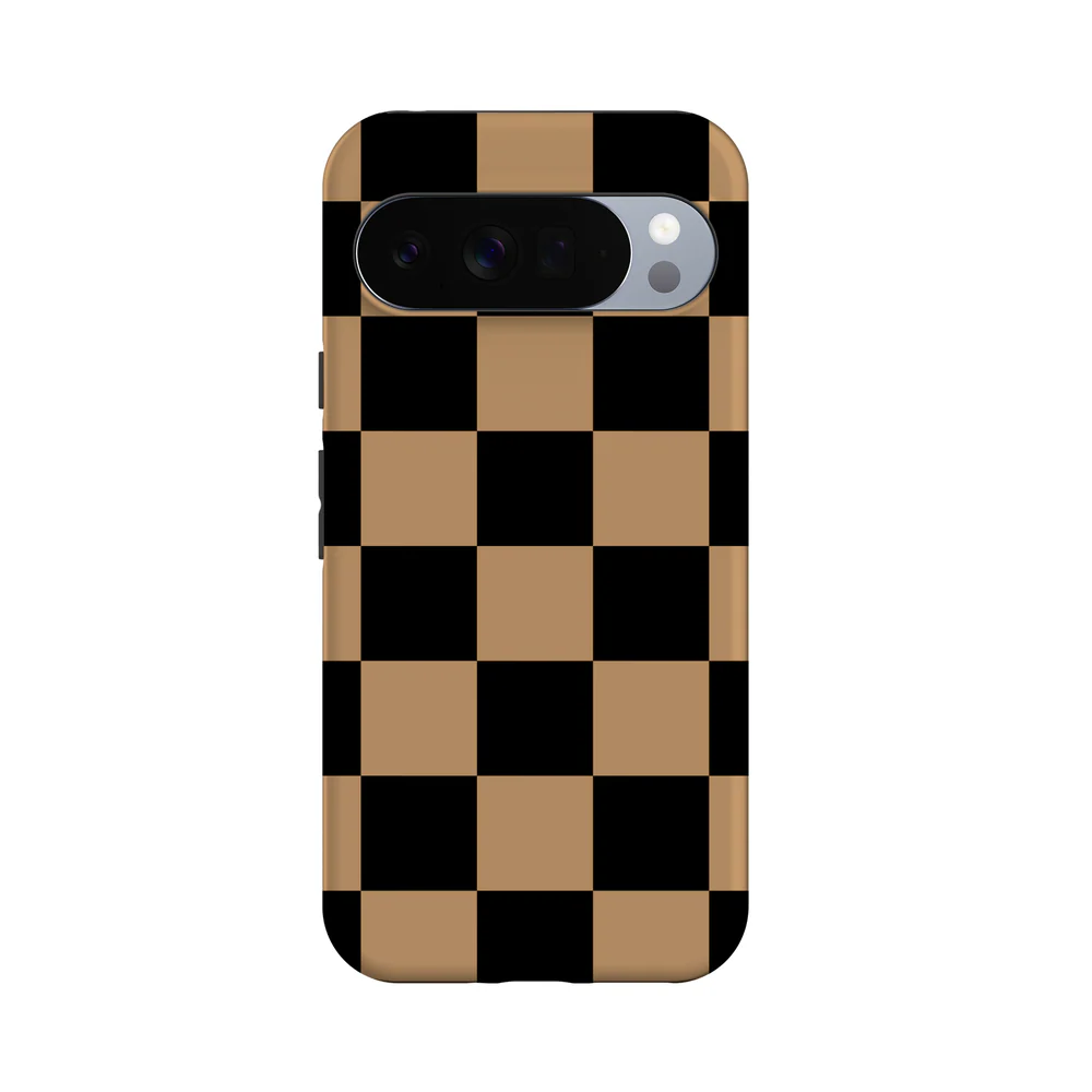 Fit Check | Black & Brown Checkerboard Case - Bansusa