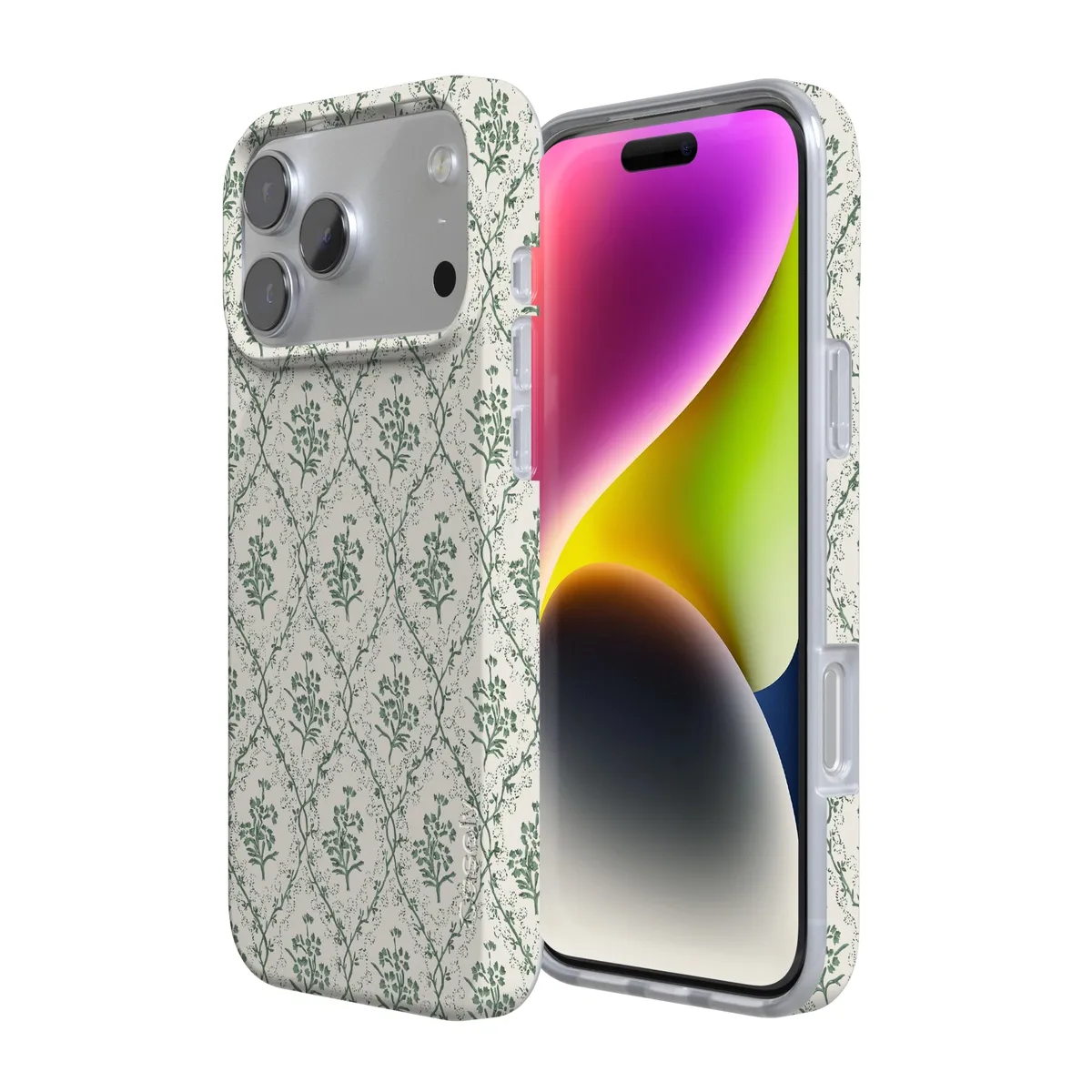 Sage Tapestry | Floral Vines Case - Bansusa
