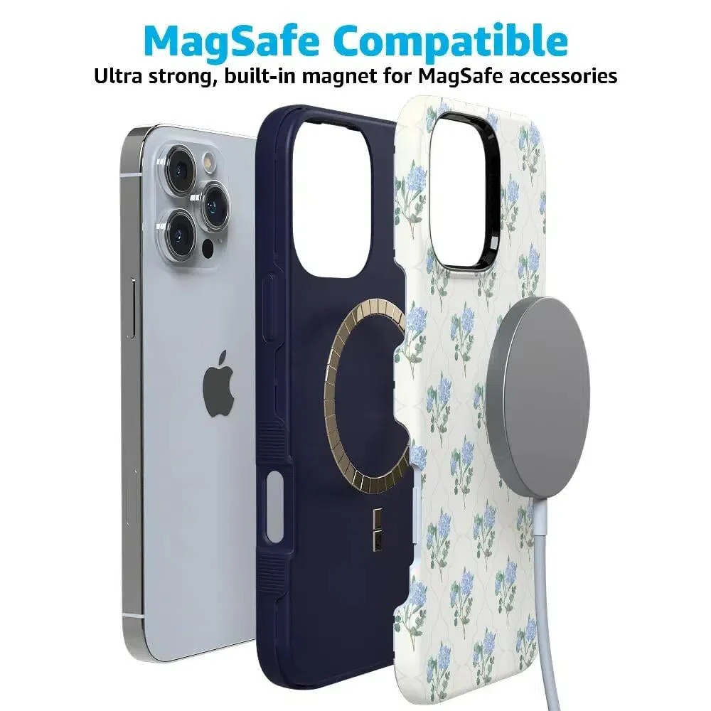Vintage Garden | Blue Hydrangea Case - Bansusa