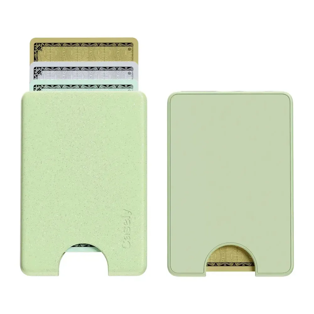 Kiwi Kiss | Matcha Green Shimmer MagWallet - Bansusa