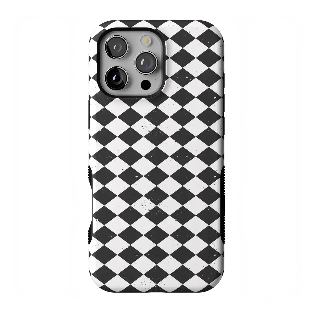 Salem's Hex | Black & White Checkered Case - Bansusa