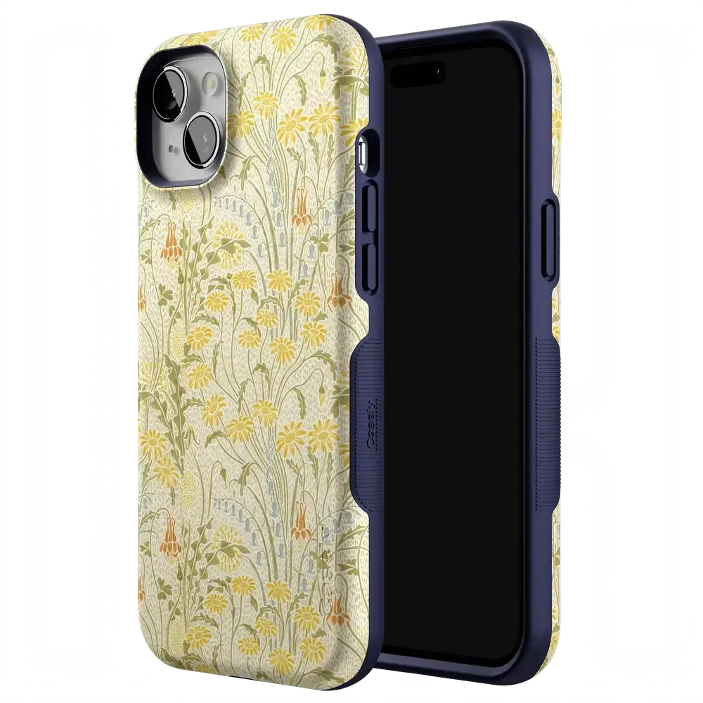 Boho Blooms | Golden Floral Case - Bansusa