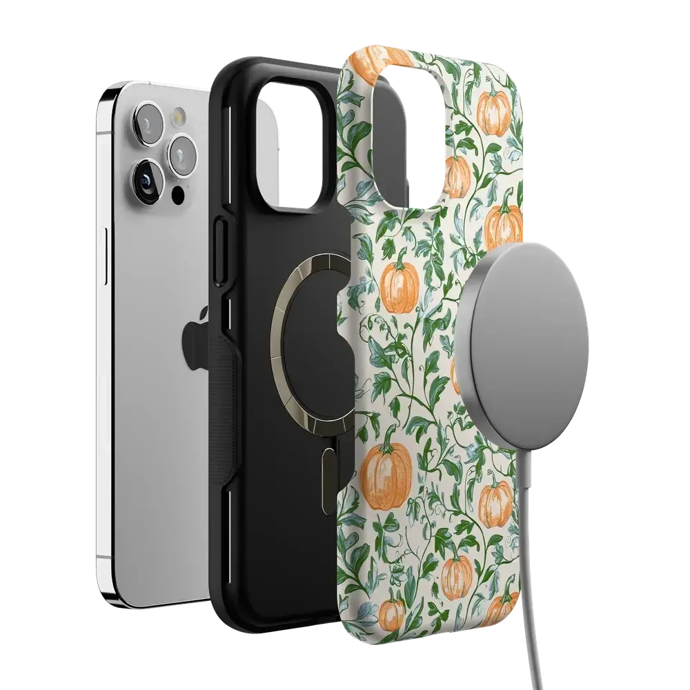 Pumpkin Patch | Green Vines Case - Bansusa