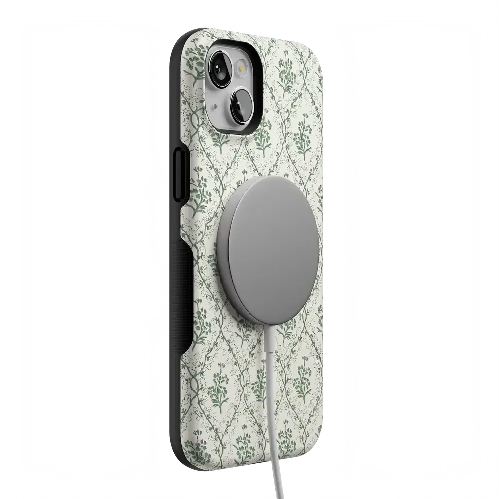 Sage Tapestry | Floral Vines Case - Bansusa