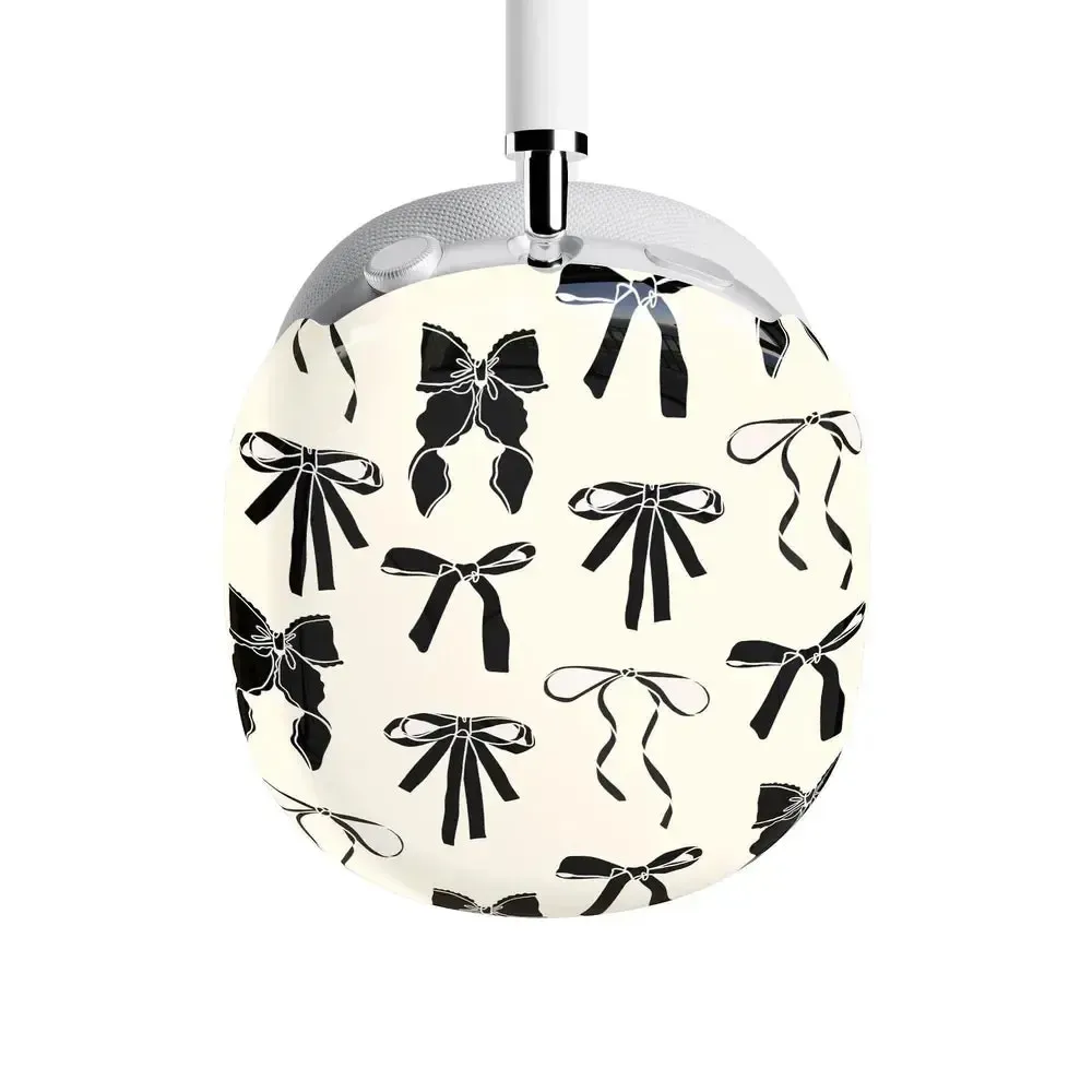 Goth Girlie | Black Bows AirPods Max Case - Bansusa