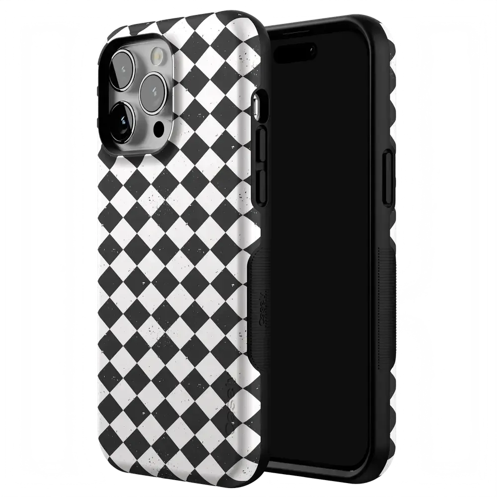Salem's Hex | Black & White Checkered Case - Bansusa