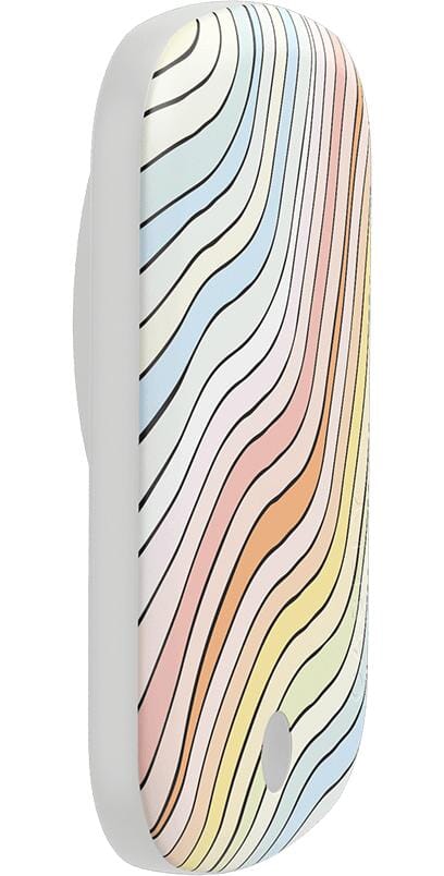 Ride The Wave | Pastel Rainbow Lined Power Pod - Bansusa