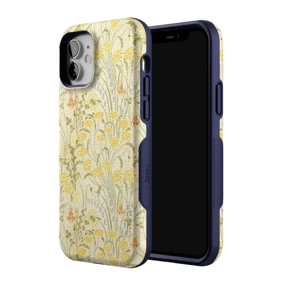 Boho Blooms | Golden Floral Case - Bansusa