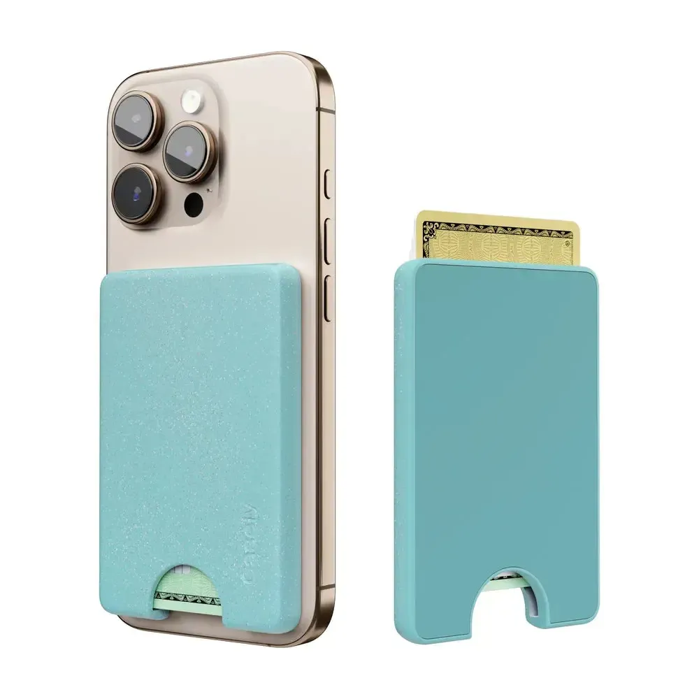 Aquamarine | Ocean Blue Shimmer MagWallet - Bansusa