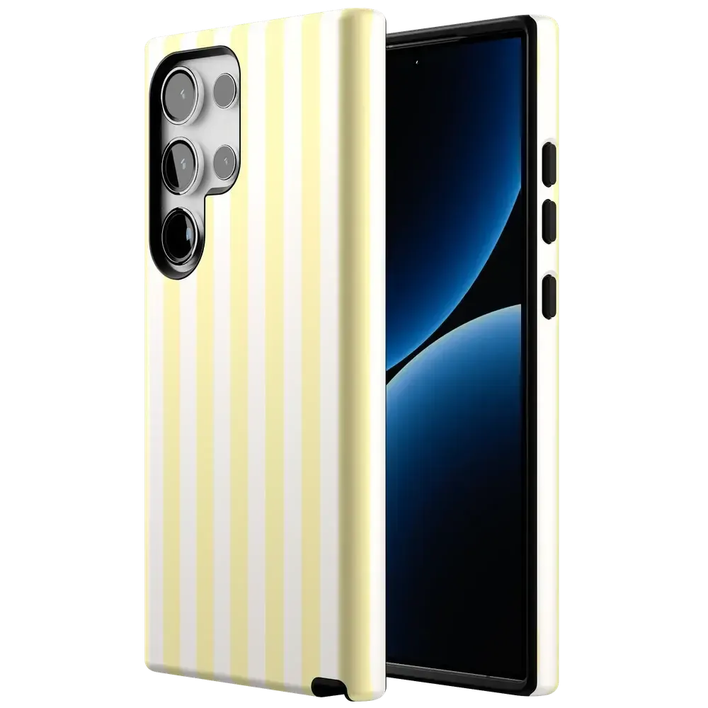 Butter Yellow Stripes | Sunday Best Case - Bansusa