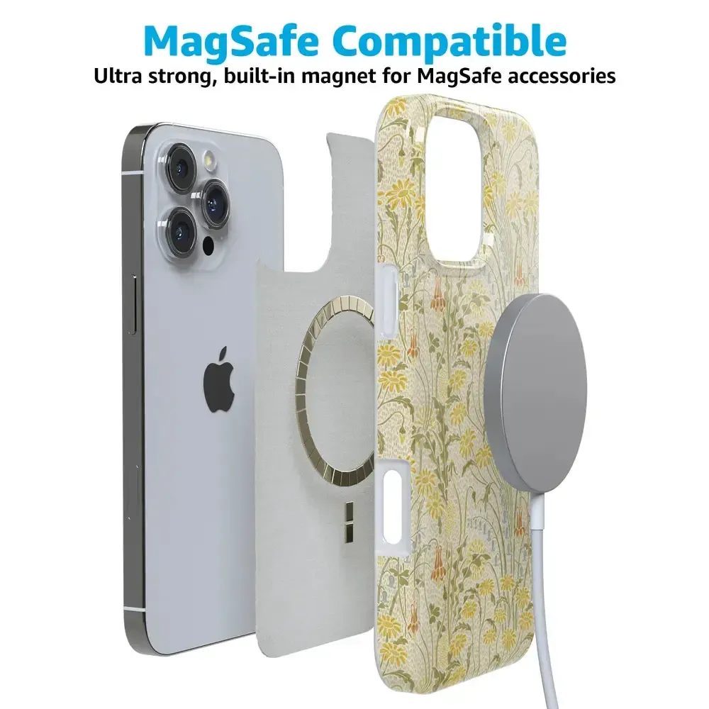 Boho Blooms | Golden Floral Case - Bansusa