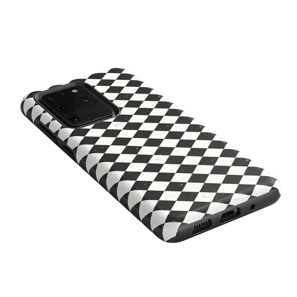 Salem's Hex | Black & White Checkered Case - Bansusa