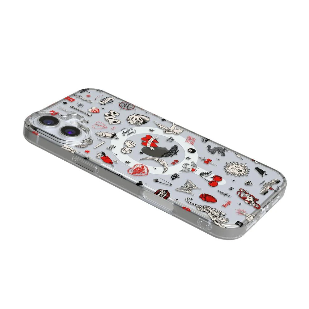 Not a Phase | Clear Flash Tattoo Case - Bansusa