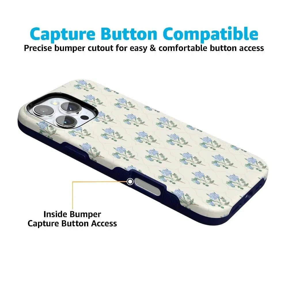 Vintage Garden | Blue Hydrangea Case - Bansusa