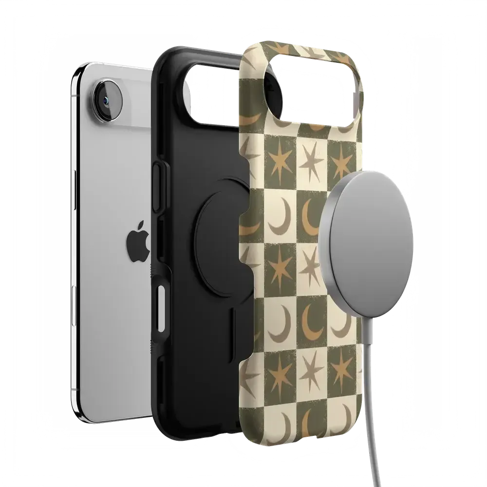 Mystic Moonstar | Green Celestial Case - Bansusa