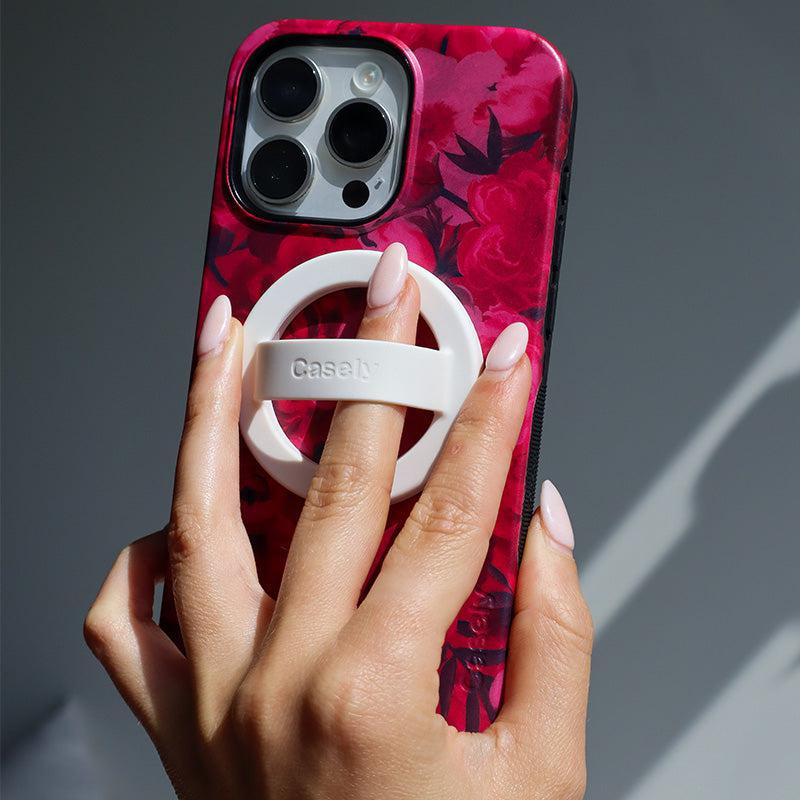 MagRing | Bone White Magnetic Phone Ring - Bansusa