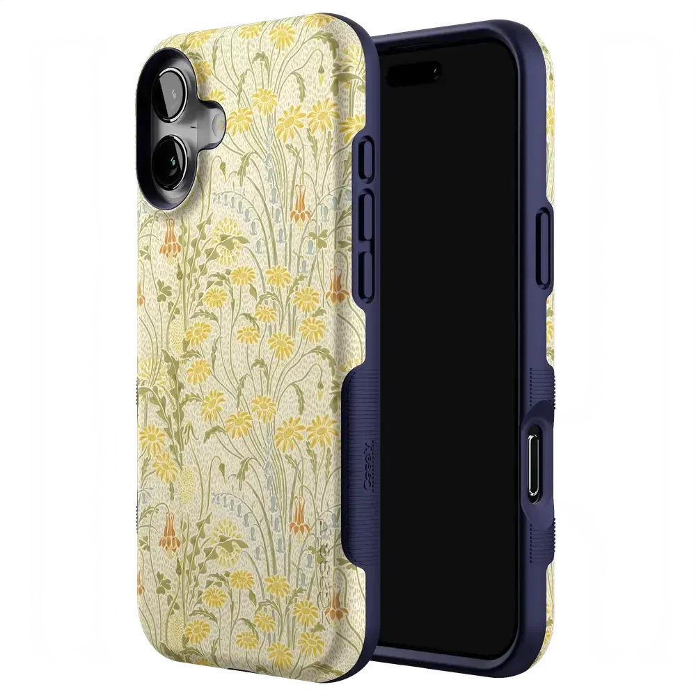 Boho Blooms | Golden Floral Case - Bansusa
