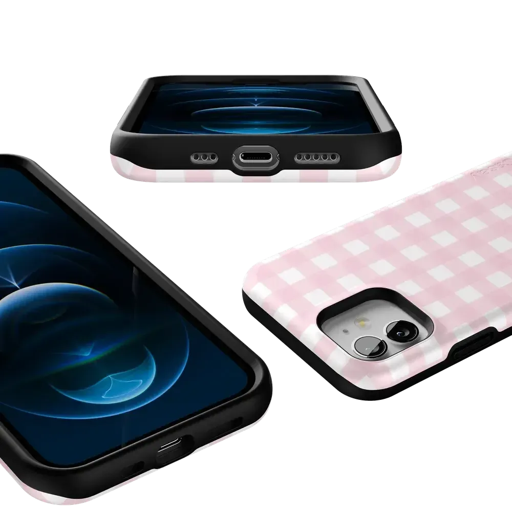 Pink Plaid | Sunday Best Case - Bansusa