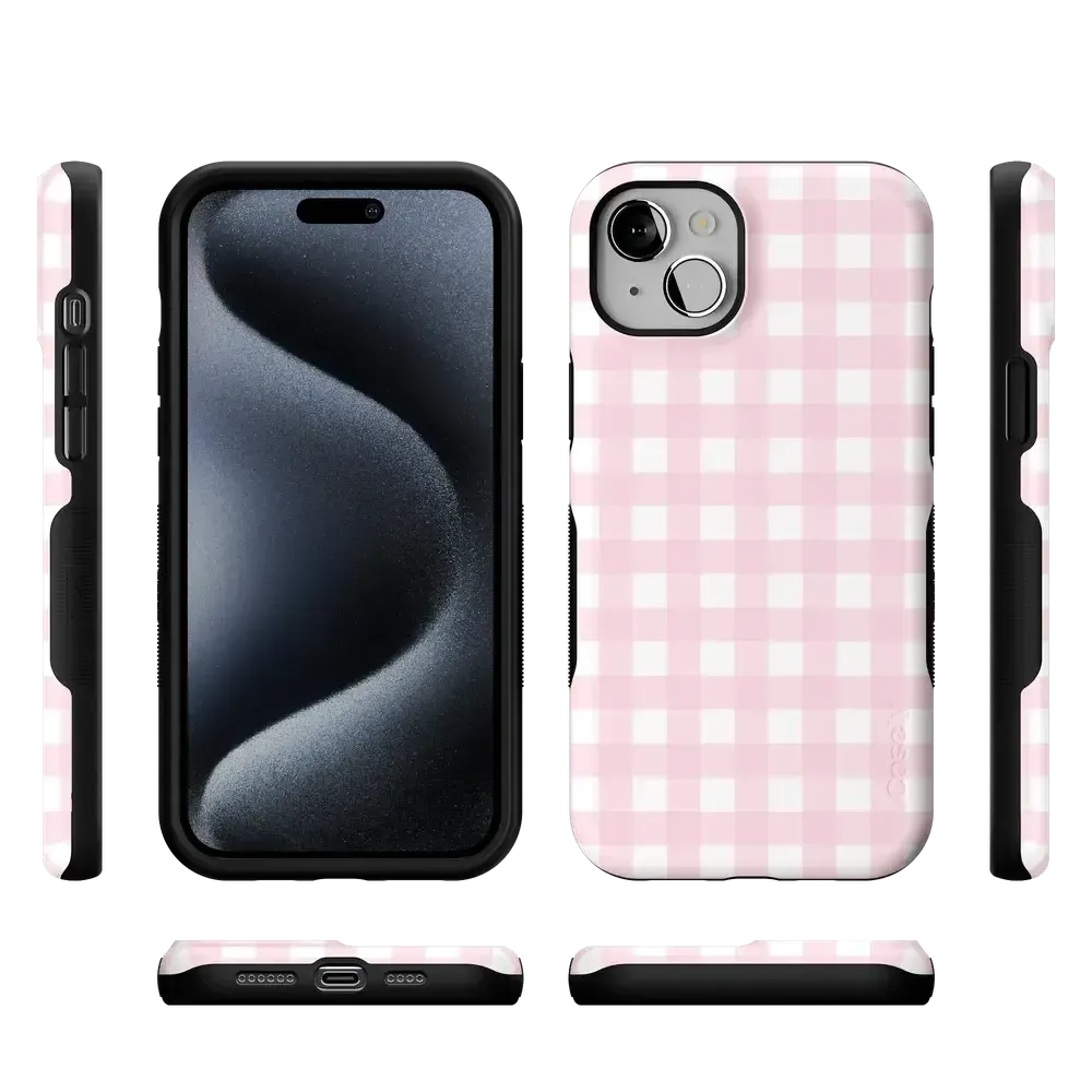 Pink Plaid | Sunday Best Case - Bansusa