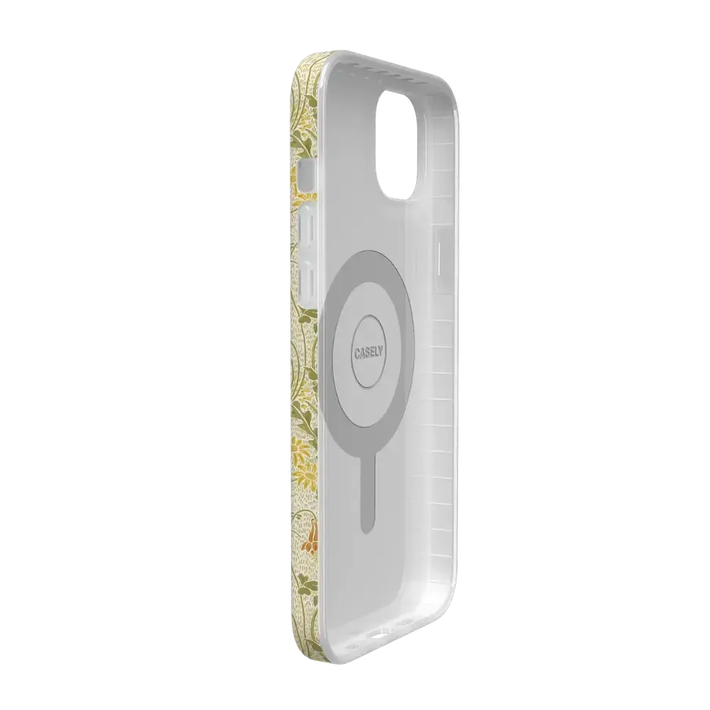 Boho Blooms | Golden Floral Case - Bansusa