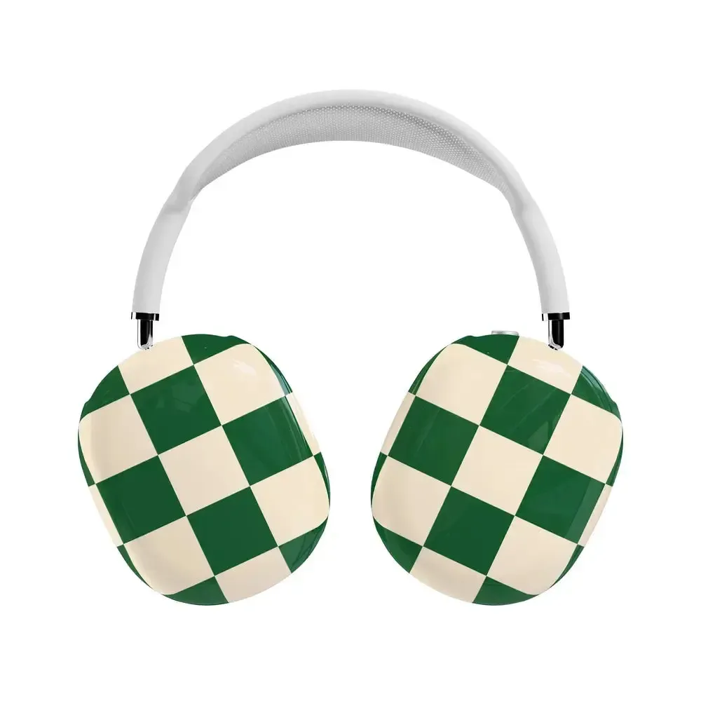 Fit Check | Green Checkerboard AirPods Max Case - Bansusa
