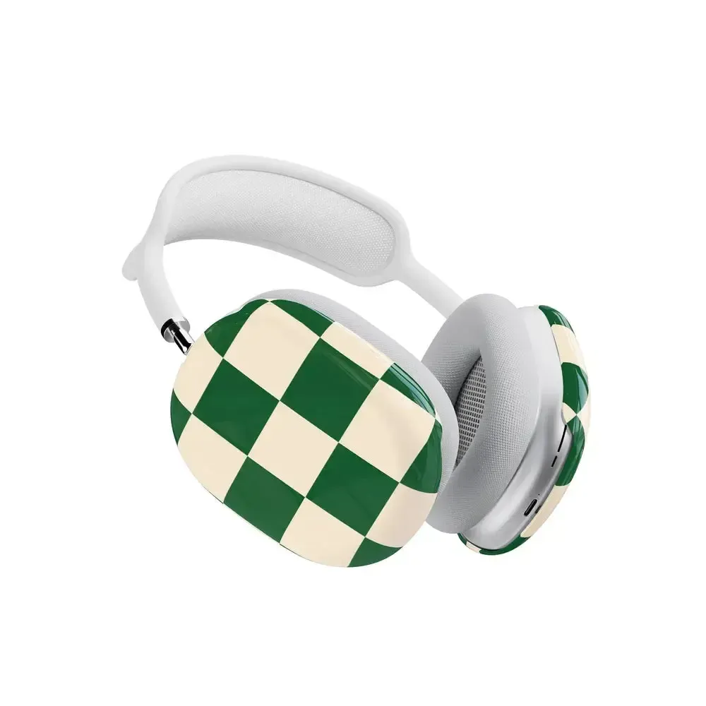 Fit Check | Green Checkerboard AirPods Max Case - Bansusa