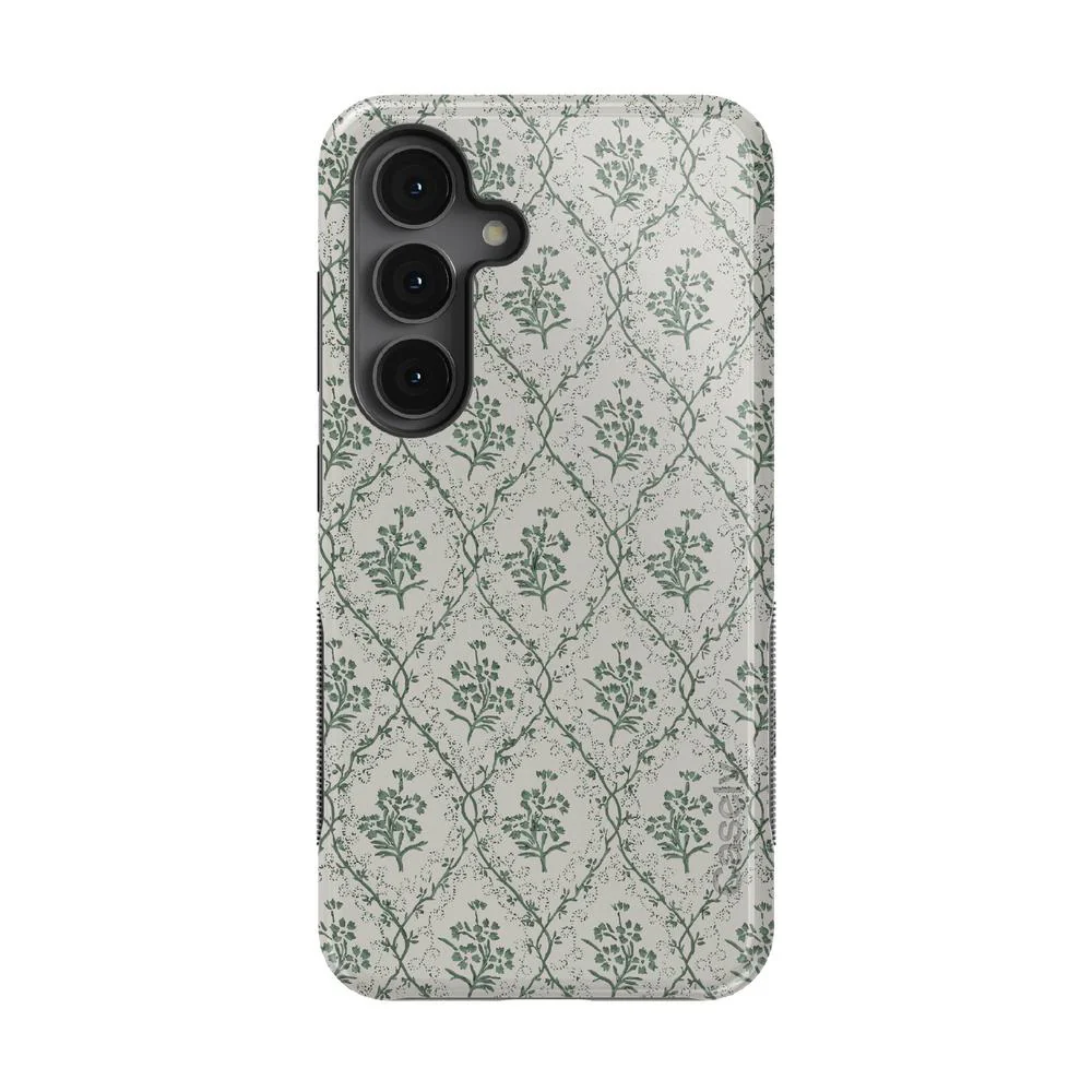 Sage Tapestry | Floral Vines Case - Bansusa