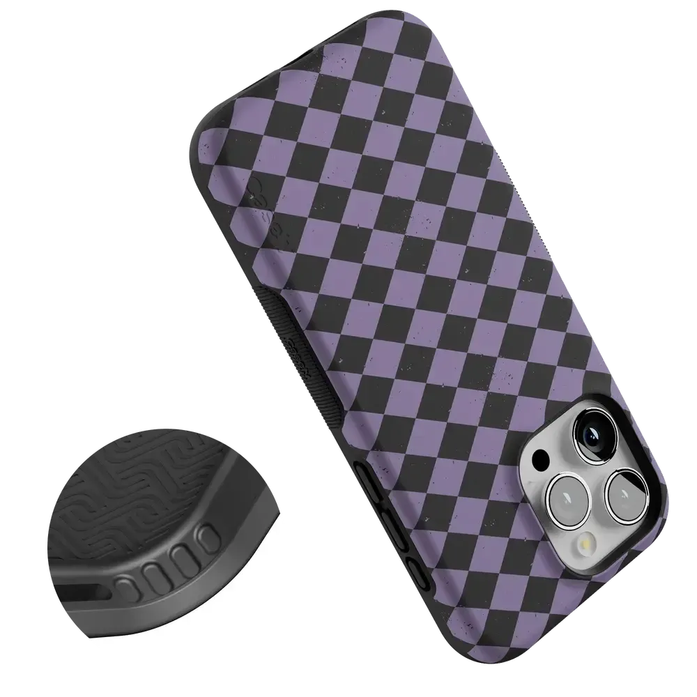 Midnight Hex | Purple Checkered Case - Bansusa