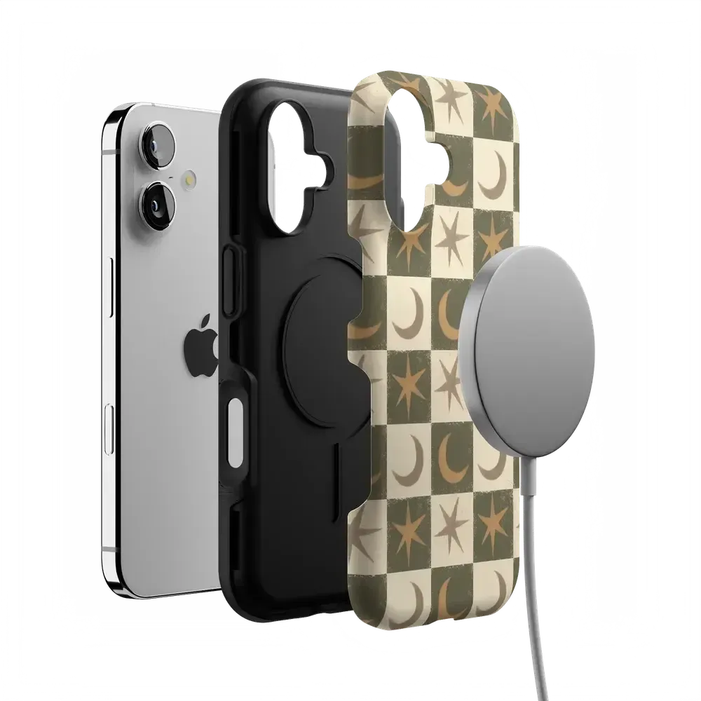 Mystic Moonstar | Green Celestial Case - Bansusa