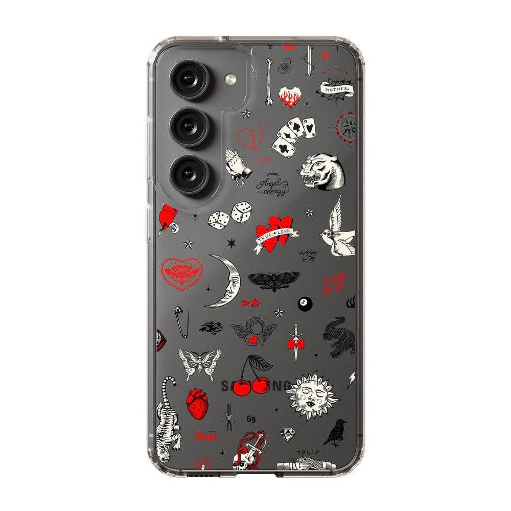 Not a Phase | Clear Flash Tattoo Case - Bansusa