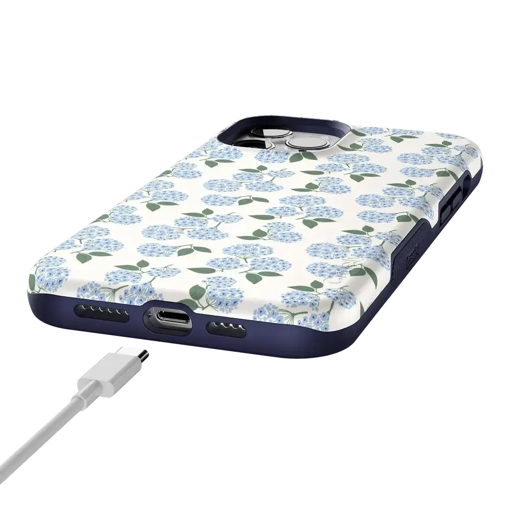 Nantucket Cottage | Blue Hydrangea Case - Bansusa