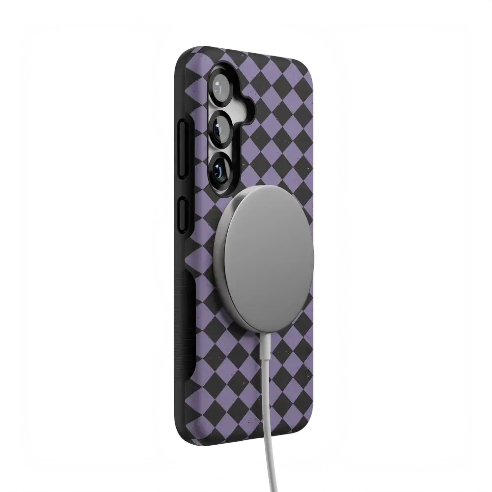 Midnight Hex | Purple Checkered Case - Bansusa