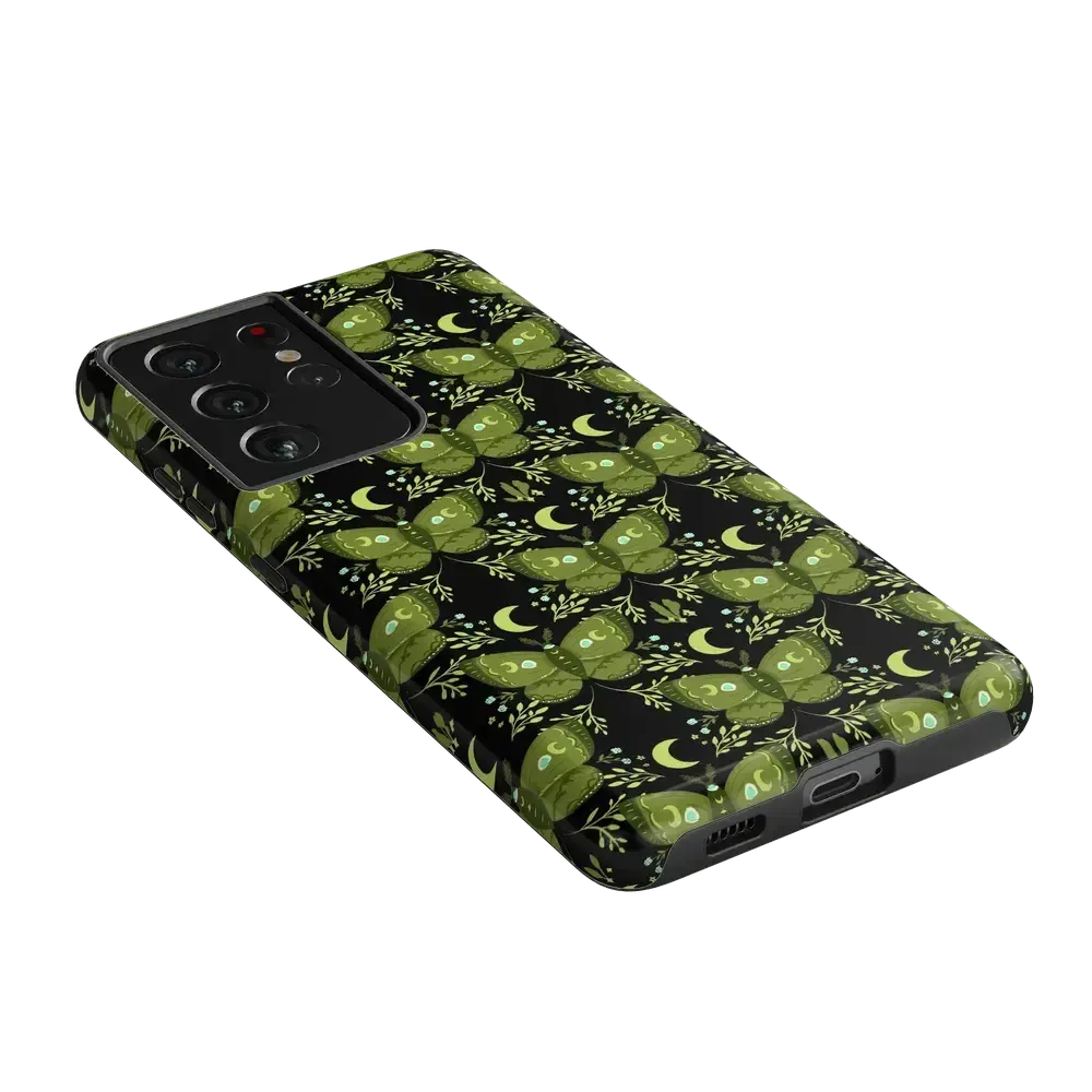 Mystic Moths | Green Twilight Case - Bansusa