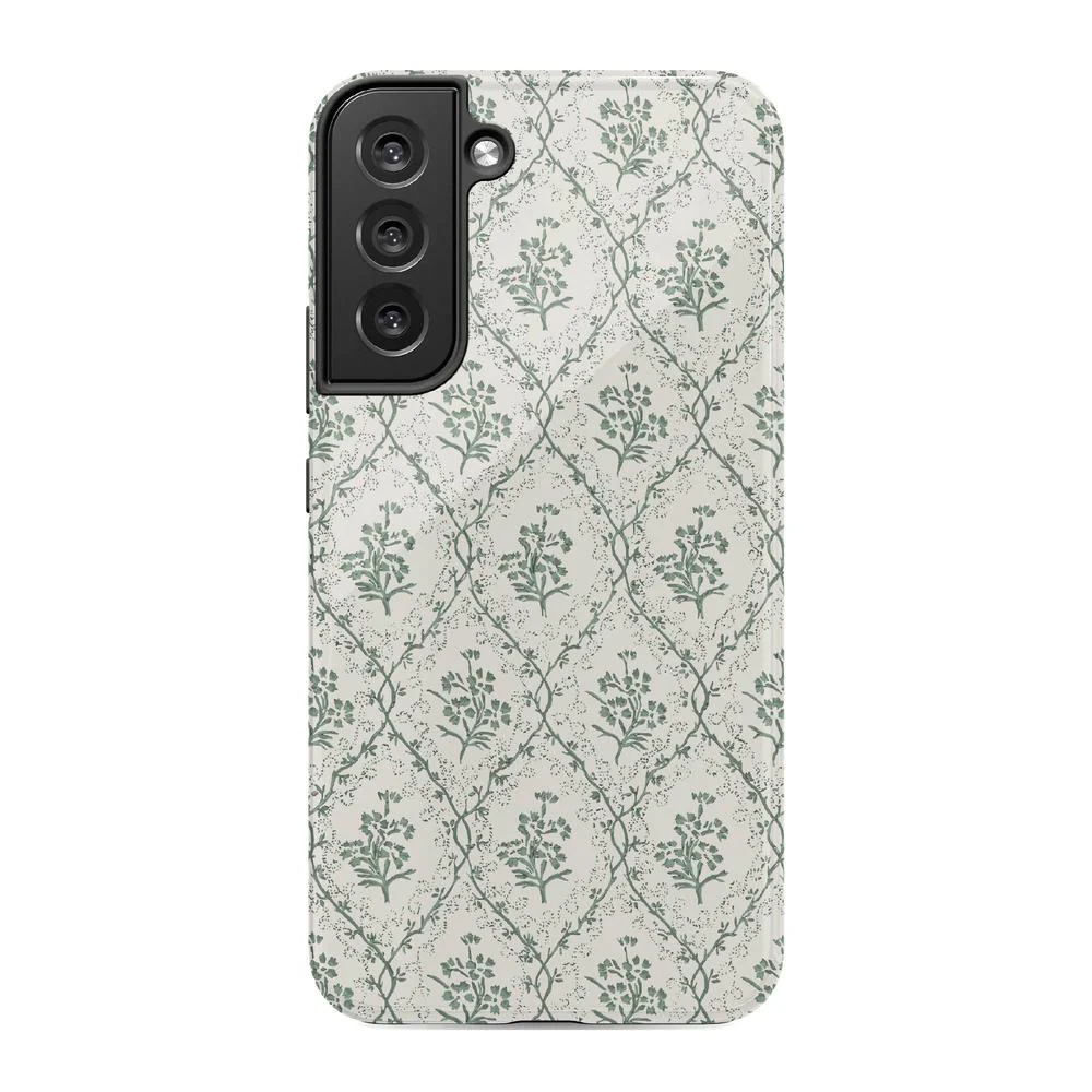 Sage Tapestry | Floral Vines Case - Bansusa