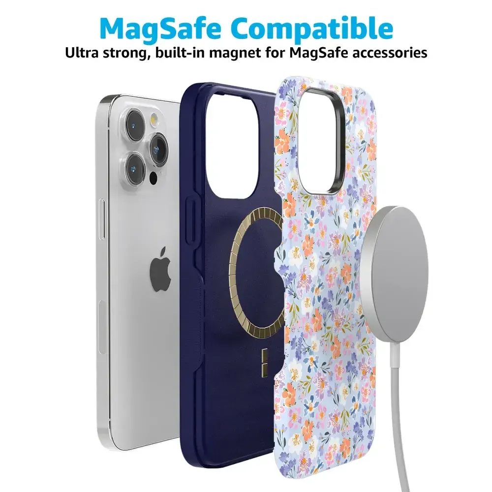 Poppy Meadows | Pastel Floral Case - Bansusa
