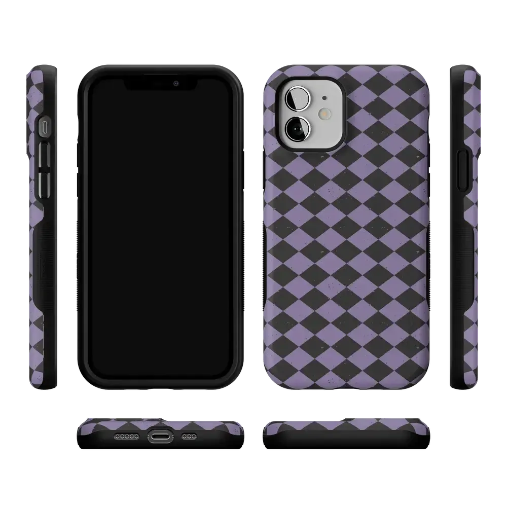 Midnight Hex | Purple Checkered Case - Bansusa