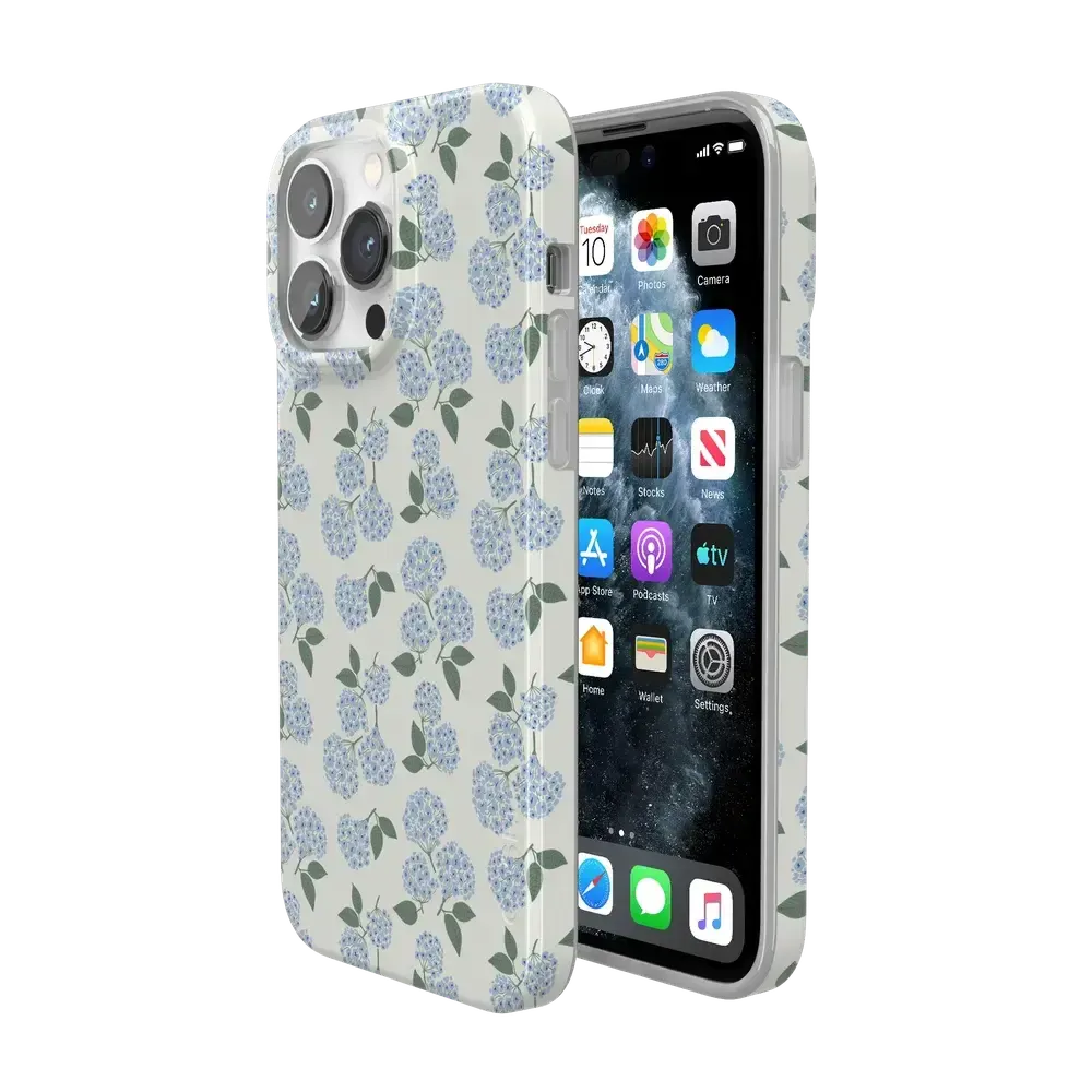 Nantucket Cottage | Blue Hydrangea Case - Bansusa
