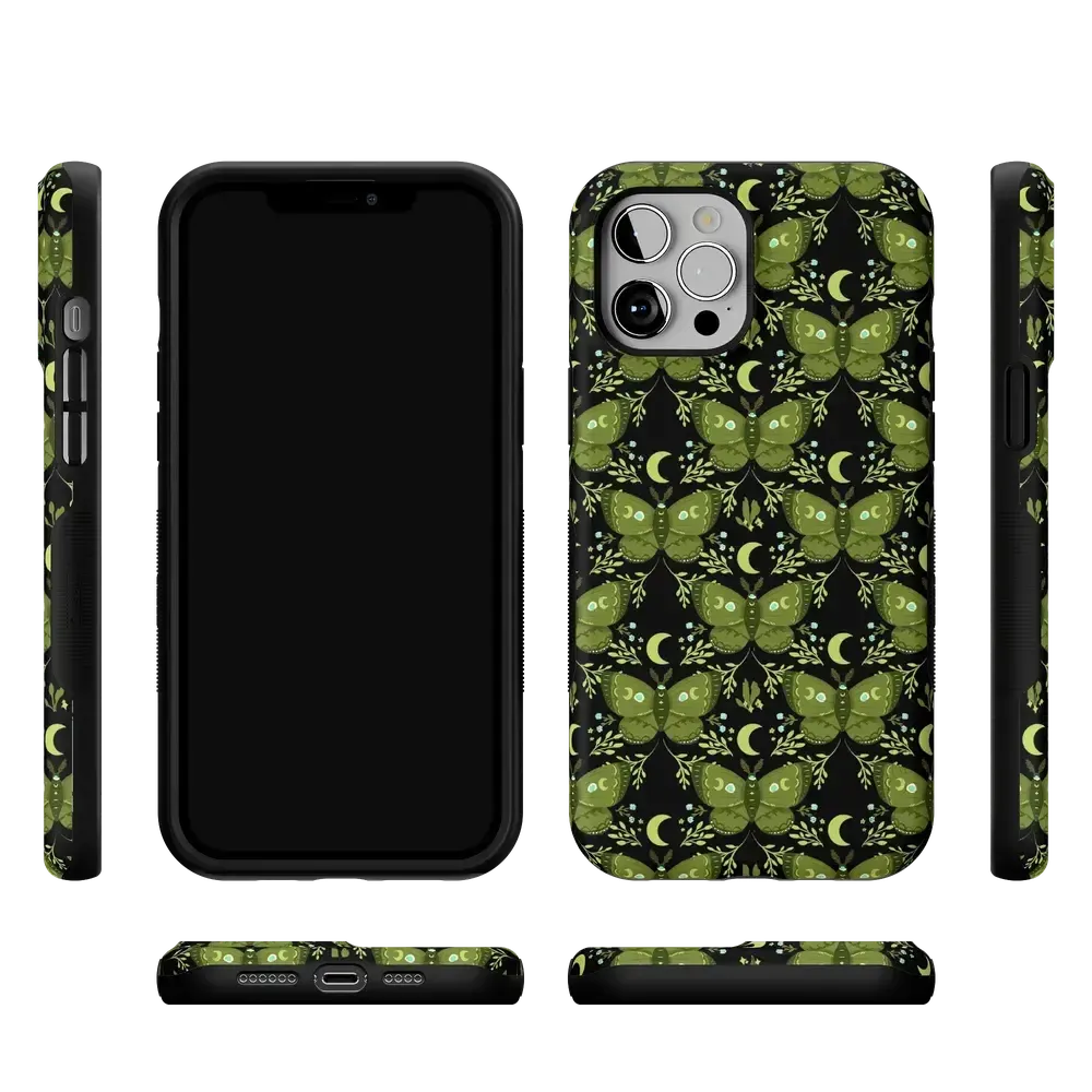 Mystic Moths | Green Twilight Case - Bansusa